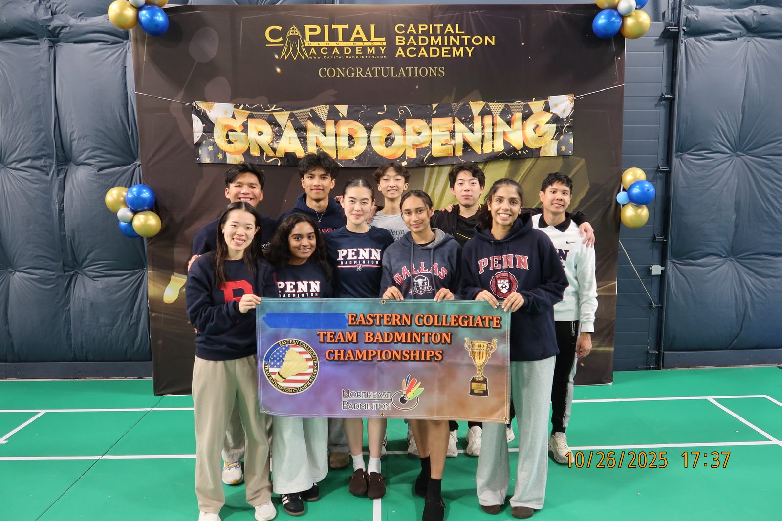 Penn Club Badminton, 2025-26 season
